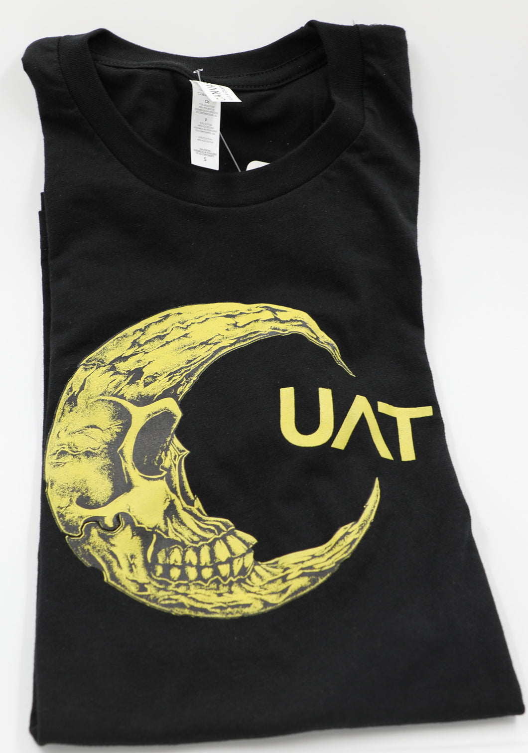 UAT Unisex Wordmark Moon Skull T-Shirt