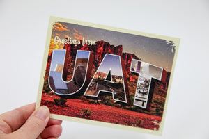 UAT Vintage Postcard
