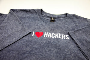 Unisex UAT I Heart Hackers T-Shirt