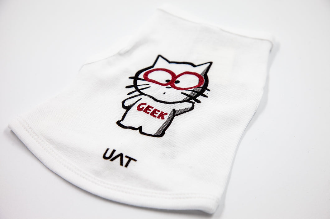 UAT Geek Cat Pet Tee
