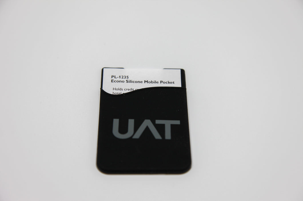UAT Adhesive Silicone Phone Wallet
