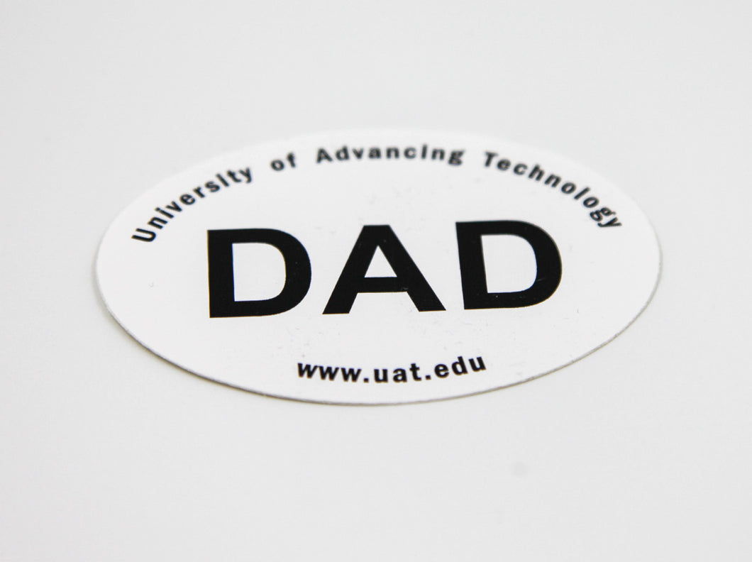 UAT Oval Sticker